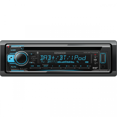 Player auto Kenwood KDC-BT710DAB, 4x50W, CD, FM, USB, Aux, Bluetooth, IPod/IPhone, Android [1]