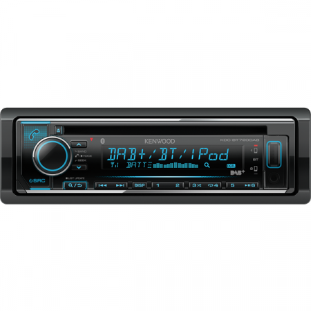 Player auto Kenwood KDC-BT720DAB, 4x50W, CD, FM, USB, Aux, Bluetooth, IPod/IPhone, Android [1]