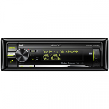 Player auto Kenwood KDC-BT73DAB, 4x50W, CD, FM, USB, Aux, Bluetooth, IPod/IPhone [5]