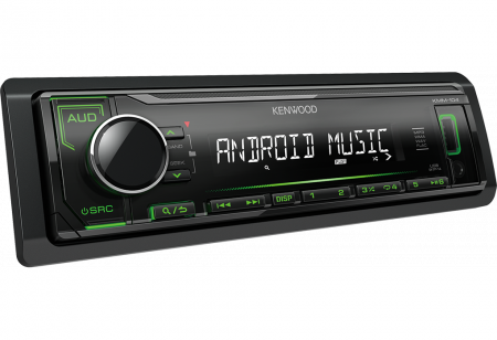 Subwoofere & boxe auto - Player auto Kenwood KMM-104GY, 4x50W, FM, USB, Aux, Android
