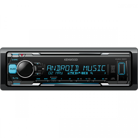 Player auto Kenwood KMM-123Y, 4x50W, FM, USB, Aux, IPhone/IPod, Android [1]