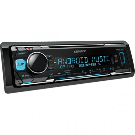 Player auto Kenwood KMM-123Y, 4x50W, FM, USB, Aux, IPhone/IPod, Android [0]