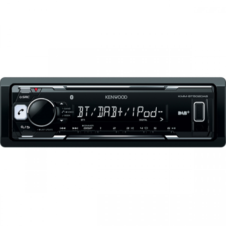 Player auto Kenwood KMM-BT502DAB, 4x50W, FM, USB, Aux, Bluetooth, IPhone/IPod, Android [2]