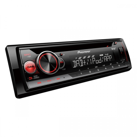 Subwoofere & boxe auto - Player auto Pioneer DEH-S410DAB, 4x50W, CD, FM, USB, Aux, iPhone/iPod, Android, DAB+