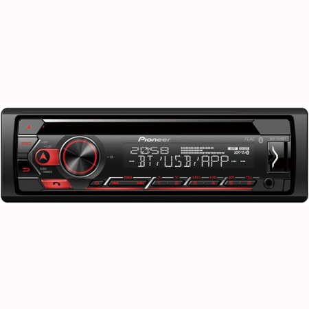 Player auto Pioneer DEH-S420BT, 4x50W, CD, FM, USB, Aux, Bluetooth, iPod/iPhone, Android, Spotify, Smart Sync App [1]