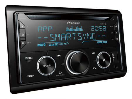 Subwoofere & boxe auto - Player auto Pioneer FH-S720BT, 4x50W, CD, FM, USB, Aux, Bluetooth, IPod/IPhone, Android, Spotify, Smart Sync App