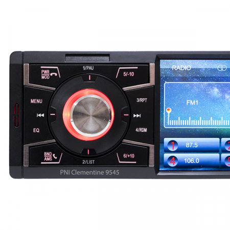 Player auto PNI Clementine 9545, 4x50W, FM, USB, Aux, card SD, Bluetooth, display 4 inch, Android, IPod/IPhone [5]