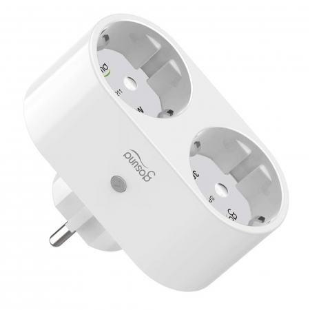 Bricolaj & Electrice - Priza inteligenta Gosund SP211, Wi-Fi, 16A, monitorizare consum, protectie copii, timer, smartLife, Tuya, alb