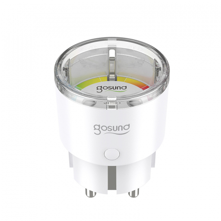 Bricolaj & Electrice - Priza inteligenta Gosund SP111, Wi-Fi, 15A, 3450W, monitorizare consum, protectie copii, compatibil Alexa si Google Assistant, Android/iOS