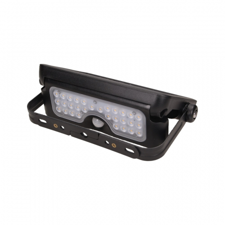 Proiector ADVITI LUX AD-SL-6108BLR4, incarcare solara, 3000mAh, 5W, LED SMD, senzor de miscare 120°, 500lm, IP65, 4000K, negru [2]