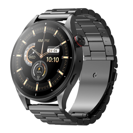 RESIGILAT Ceas Smartwatch Maxcom FW66 Iron R, ecran 1.43” AMOLED, rezolutie 466×466, 300 mAh, Apeluri, Notificari, Incarcare Rapida, Rezistent apa si praf, Ideal Pentru Monitorizarea Sanatatii, peste [2]