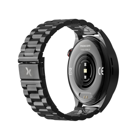 RESIGILAT Ceas Smartwatch Maxcom FW66 Iron R, ecran 1.43” AMOLED, rezolutie 466×466, 300 mAh, Apeluri, Notificari, Incarcare Rapida, Rezistent apa si praf, Ideal Pentru Monitorizarea Sanatatii, peste [4]