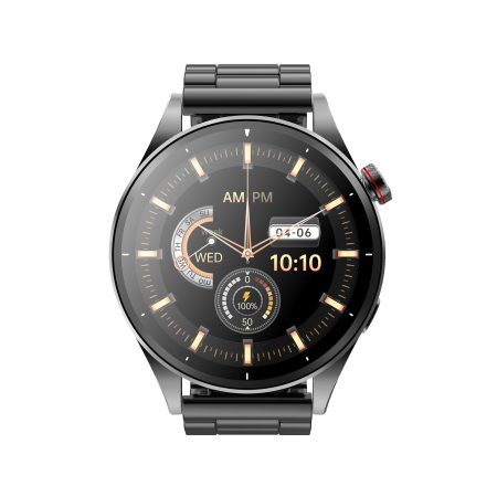 RESIGILAT Ceas Smartwatch Maxcom FW66 Iron R, ecran 1.43” AMOLED, rezolutie 466×466, 300 mAh, Apeluri, Notificari, Incarcare Rapida, Rezistent apa si praf, Ideal Pentru Monitorizarea Sanatatii, peste [5]