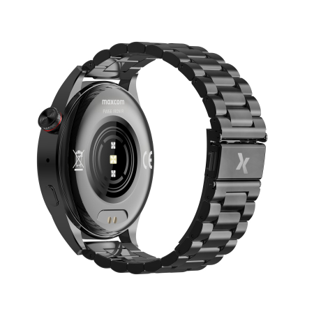 RESIGILAT Ceas Smartwatch Maxcom FW66 Iron R, ecran 1.43” AMOLED, rezolutie 466×466, 300 mAh, Apeluri, Notificari, Incarcare Rapida, Rezistent apa si praf, Ideal Pentru Monitorizarea Sanatatii, peste [3]