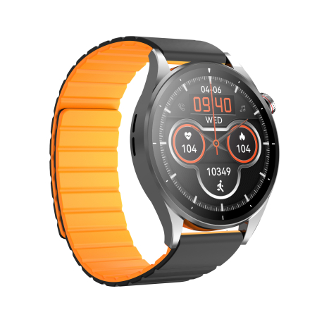RESIGILAT Ceas Smartwatch Maxcom FW66 Iron R, ecran 1.43” AMOLED, rezolutie 466×466, 300 mAh, Apeluri, Notificari, Incarcare Rapida, Rezistent apa si praf, Ideal Pentru Monitorizarea Sanatatii, peste [1]