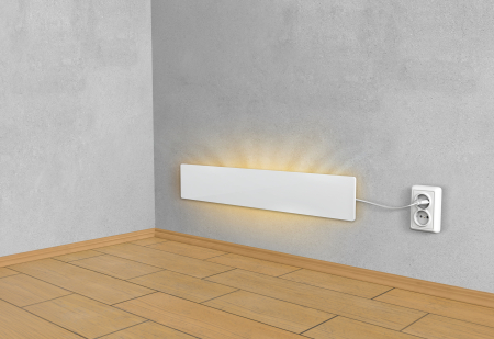 RESIGILAT Aparat electric anti-mucegai Schimmel DRY M1, 45W, IP54, fara substante chimice/toxice, incalzire prin infrarosu, piatra ceramica, ideal pentru baie/dormitor/living/bucatarie, alb [6]