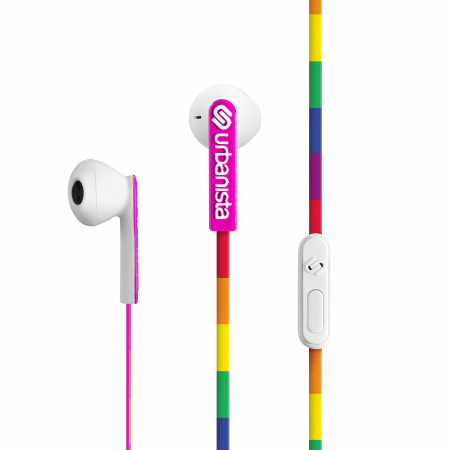 RESIGILATE - RESIGILAT Casti audio In-Ear Urbanista San Francisco, microfon, cablu 1.2 m, multicolor