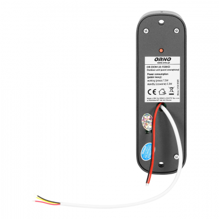 RESIGILAT Interfon pentru o familie AVIOR ORNO OR-DOM-JA-928/W, deschidere cu ajutorul etichetelor de proximitate, control automat al portilor, gri/alb [2]