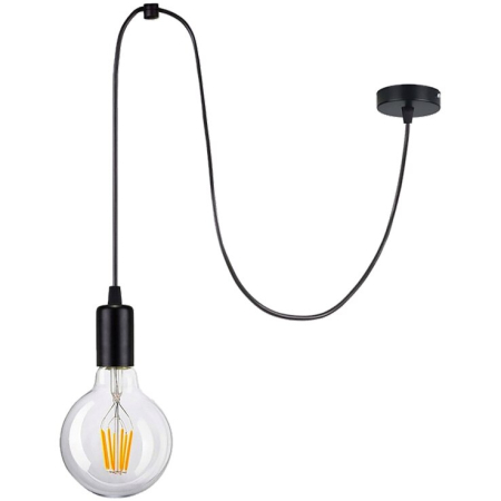 RESIGILAT Lampa suspendata, Adviti, 60W, E27, Negru [1]