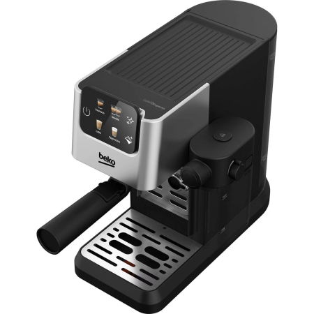 RESIGILAT Espressor Manual BEKO CEP5304X, 1.1l, 1628W, 15 Bar, Negru-Argintiu [6]