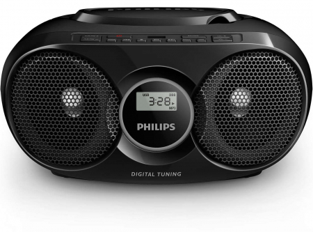 RESIGILATE - RESIGILAT Microsistem audio Philips, AZ318B/12, CD Player, tuner FM, USB, AUX, 3W
