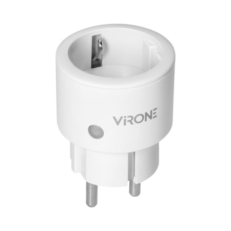 RESIGILAT Mini priza wireless VIRONE RS-10(GS), 2300W, schuko, IP20, telecomanda, alba [3]