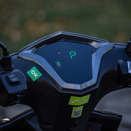 Scuter Electric Cu Permis Volta VS1 MODEL 2026, 2000W, 45km/h, Autonomie Maxima 80km, Rosu [4]