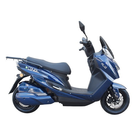 Scuter Electric Fara Permis RDB ROYAL, 2000W, 25km/h, Autonomie Maxima 90km, Albastru [5]