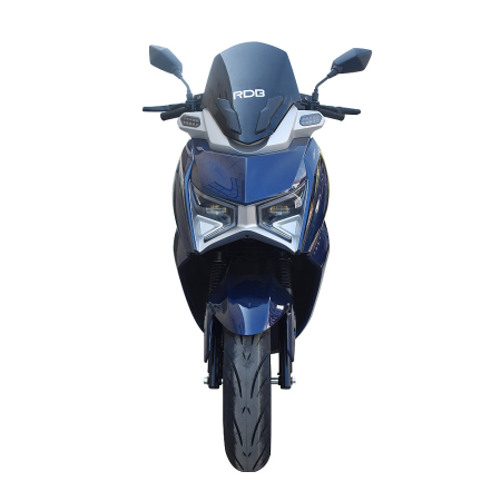 Scuter Electric Fara Permis RDB ROYAL, 2000W, 25km/h, Autonomie Maxima 90km, Albastru [3]