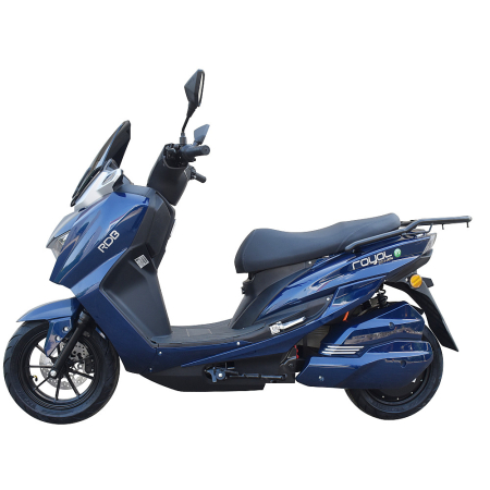 Scuter Electric Fara Permis RDB ROYAL, 2000W, 25km/h, Autonomie Maxima 90km, Albastru [4]