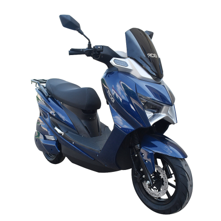 Scuter Electric Fara Permis RDB ROYAL, 2000W, 25km/h, Autonomie Maxima 90km, Albastru [1]