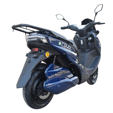 Scuter Electric Fara Permis RDB ROYAL, 2000W, 25km/h, Autonomie Maxima 90km, Albastru [7]