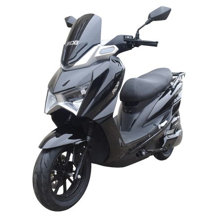 Vehicule electrice - Scuter Electric Fara Permis RDB ROYAL, 2000W, 25km/h, Autonomie Maxima 90km, Negru