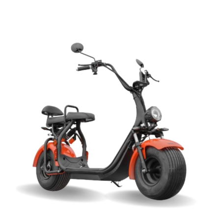 Scuter Electric Fara Permis Volta SE-03 CityCoco Pro, 1500W, 25km/h, Autonomie Maxima 69km, Portocaliu [3]