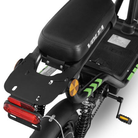 Scuter Electric Fara Permis Volta VSM, 220W, 25km/h, Autonomie Maxima 55km, Cu Pedale, Negru [7]