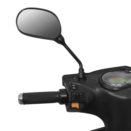 Scuter Electric Fara Permis Volta VSX, 220W, 25km/h, Autonomie Maxima 60km, Cu Pedale, Negru [9]
