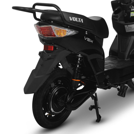 Scuter Electric Fara Permis Volta VSX, 220W, 25km/h, Autonomie Maxima 60km, Cu Pedale, Negru [3]