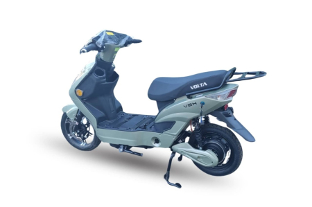 Scuter Electric Fara Permis Volta VSX, 220W, 25km/h, Autonomie Maxima 60km, Cu Pedale, Verde [2]