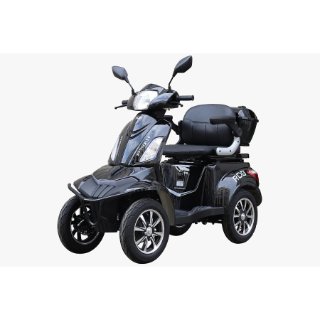 Tricicluri Electrice - Scuter electric RDB 4T, 4 roti, 1000W, 60V si 25km/h, Negru