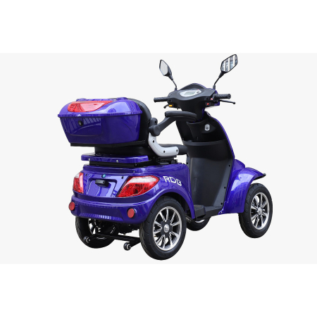 Scuter electric RDB 4T, 4 roti, 1000W, 60V si 25km/h, Albastru [2]