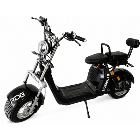 Scuter Electric RDB CC15, 2000W, fara permis, 25km/h, Rosu [2]