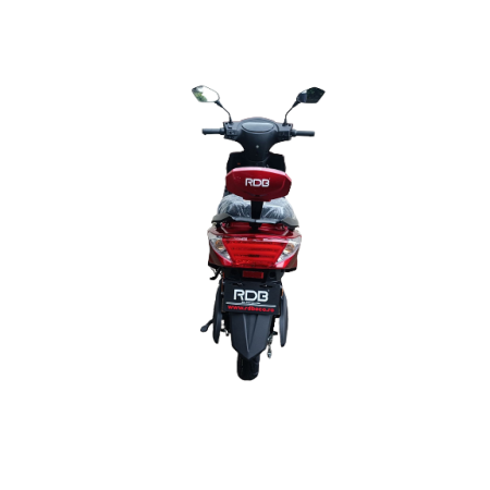 Scuter electric RDB Delta Plus, 2000 W, 25 km/h, fără permis de conducere, Rosu [2]