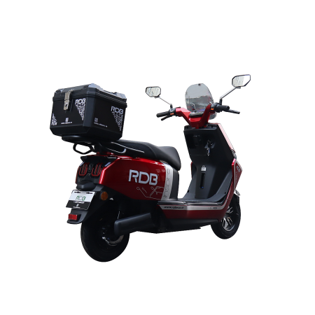 Scuter electric RDB INSPIRE, 2000W, fara permis, 25 km/h, Rosu [5]