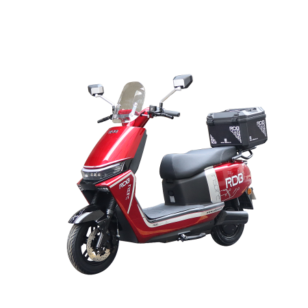 Scuter electric RDB INSPIRE, 2000W, fara permis, 25 km/h, Rosu [1]