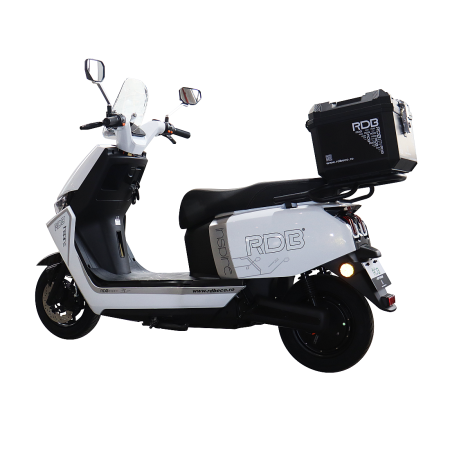 Scuter electric RDB INSPIRE, 2000W, fara permis, 25 km/h, Rosu [12]