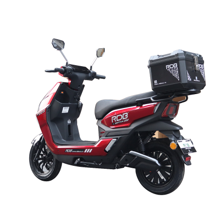 Scuter electric RDB NEPTUN III, 2000W, fara permis, 25 km/h, Rosu [2]