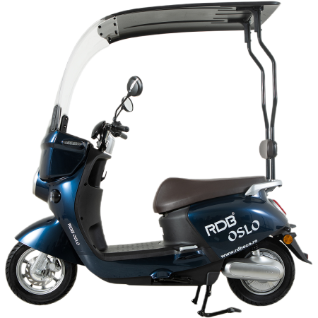 Scutere Electrice - Scuter electric RDB OSLO, 2000W, 72V 20Ah, 25km/h, Albastru