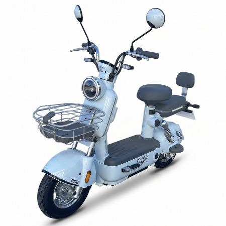 Scutere Electrice - Scuter Electric RDB PARIS, 600W, fara permis, 48V 20Ah, 25km/h, Albastru