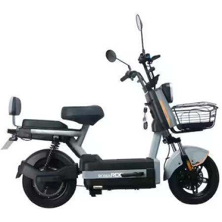 Scuter Electric RDB ROMA, 600W, fara permis, 25km/h, Gri [4]