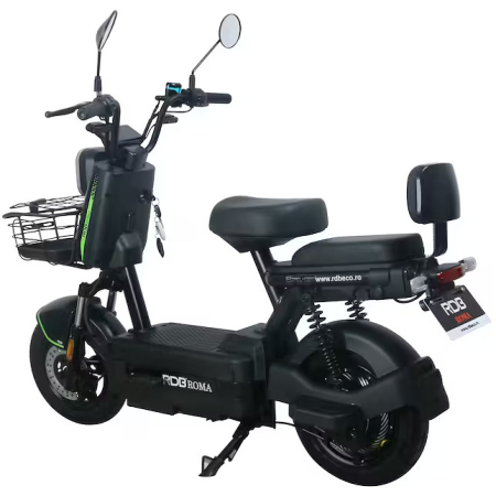 Scuter Electric RDB ROMA, 600W, fara permis, 25km/h, Albastru [8]